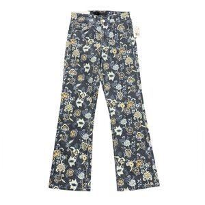 Joe's Jeans Callie High Rise Cropped Boot Verona Print Jeans Size 23 NWT Floral